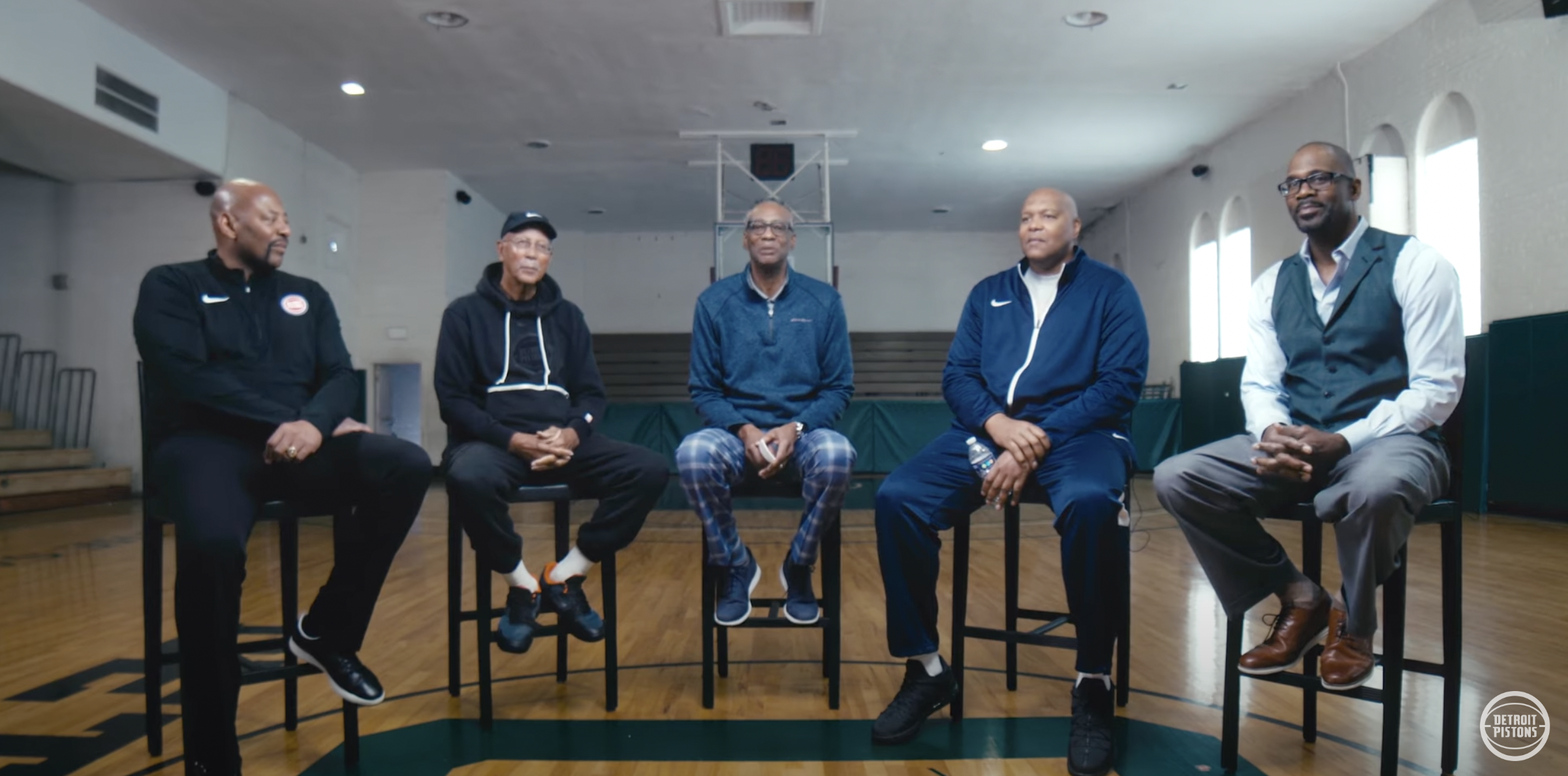 Derrick Coleman and the NBRPA Detroit Chapter Honoring George Gervin;  Trying To Save Iconic Detroit Gym Saint Cecilia